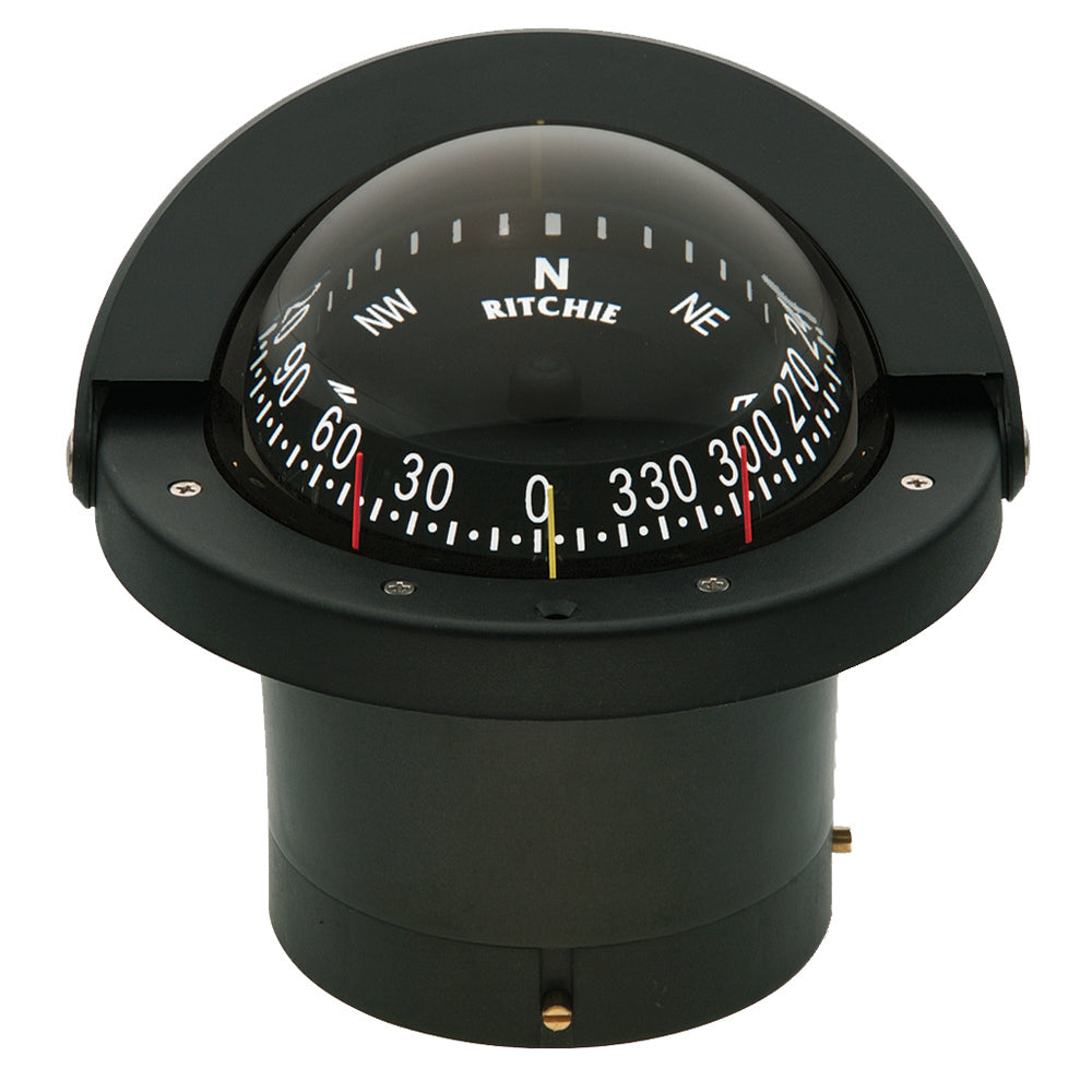 Ritchie FN203 Navigator Compass  Flush Mount  Black