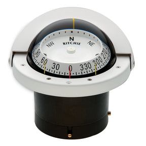 Ritchie FNW203 Navigator Compass  Flush Mount  White