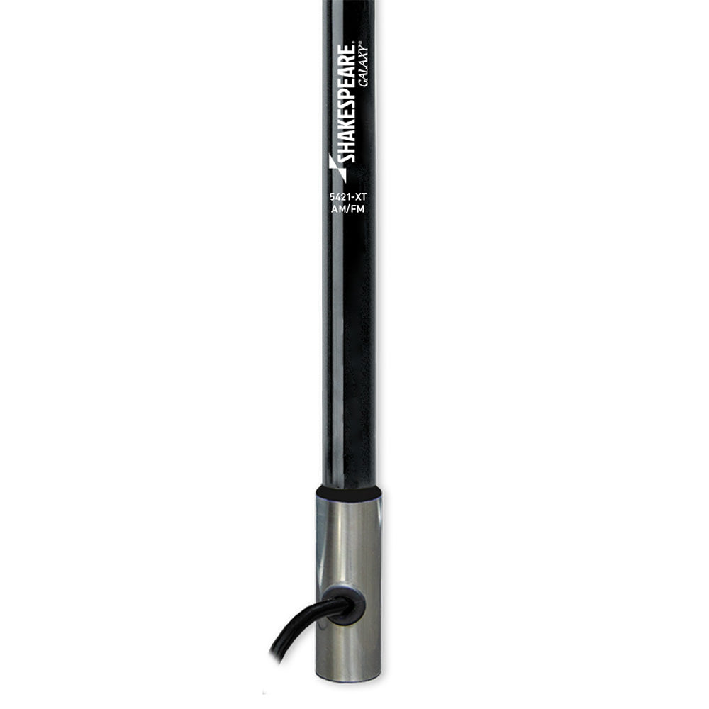 Shakespeare 5421XT 4 Black AM  FM Antenna