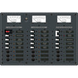 Blue Sea 8084 AC Main 6 PositionsDC Main 15 Positions Toggle Circuit Breaker Panel  White Switches