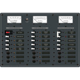 Blue Sea 8084 AC Main 6 PositionsDC Main 15 Positions Toggle Circuit Breaker Panel  White Switches