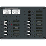 Blue Sea 8076 AC Main 11 Positions Toggle Circuit Breaker Panel  White Switches