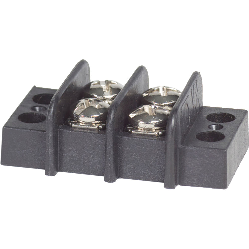 Blue Sea 2402 Terminal Black 20AMP  2 Circuit