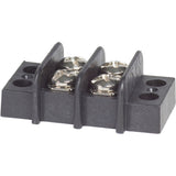 Blue Sea 2402 Terminal Black 20AMP  2 Circuit