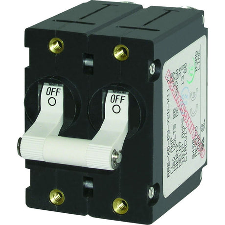 Blue Sea 7235 ASeries Double Pole Toggle  15AMP  White