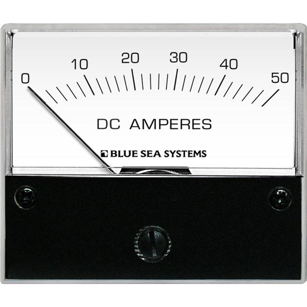 Blue Sea 8022 DC Analog Ammeter  234 Face 050 AMP DC