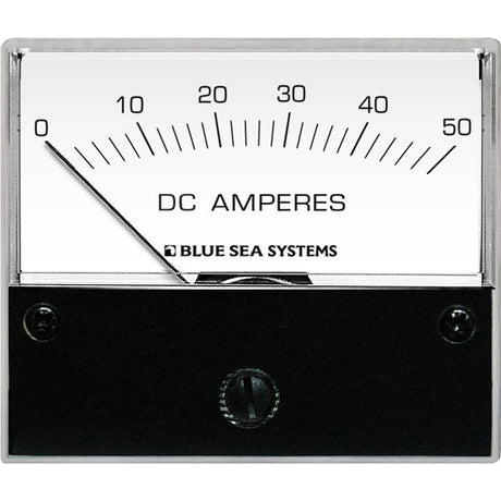 Blue Sea 8022 DC Analog Ammeter  234 Face 050 AMP DC