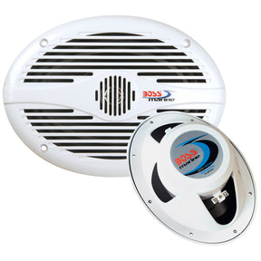 Boss Audio 6x 9 MR690 Oval Speakers  White  350W