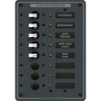 Blue Sea 8023 DC 8 Position Circuit Breaker  White Switches