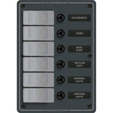 Blue Sea 8053 Slate Grey  6 Position  Vertical