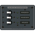 Blue Sea 8058 AC 3 Position Toggle Circuit Breaker Panel  White Switches