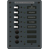 Blue Sea 8059 AC 8 Position Toggle Circuit Breaker Panel