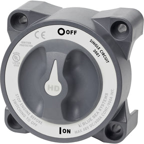 Blue Sea 3001 HDSeries Battery Switch Single Circuit ONOFF wAFD