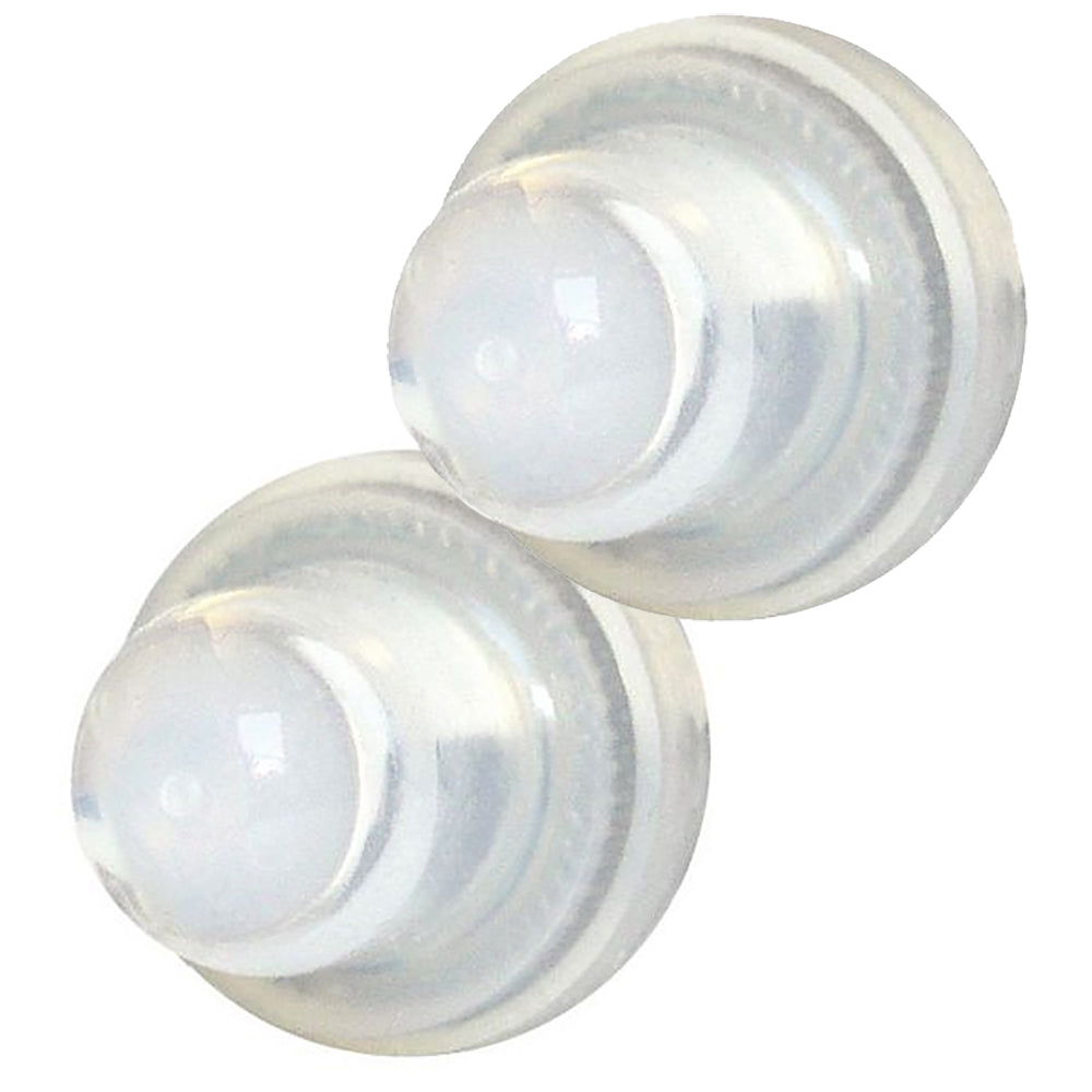 Blue Sea 4135 Push Button Reset Only Circuit Breaker Boot  Clear 2Pack