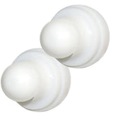 Blue Sea 4136 Push Button Reset Only Circuit Breaker Boot  White  2Pack