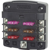 Blue Sea 5033 ST Blade Fuse Block wout Cover  6 Circuit wout Negative Bus