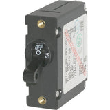 Blue Sea 7200 AC  DC Single Pole Magnetic World Circuit Breaker    5 Amp