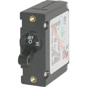 Blue Sea 7200 AC  DC Single Pole Magnetic World Circuit Breaker    5 Amp