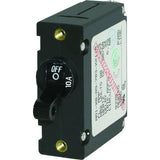 Blue Sea 7204 AC  DC Single Pole Magnetic World Circuit Breaker  10 Amp