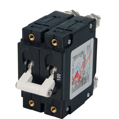 Blue Sea 7258 CSeries Double Pole Circuit Breaker  100A