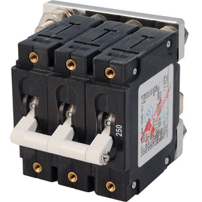 Blue Sea 7270 250A CSeries Triple Pole Toggle DC Circuit Breaker