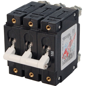 Blue Sea 7290 CSeries Triple Pole Circuit Breaker  100A