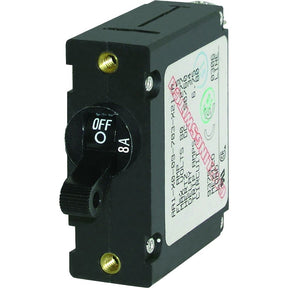 Blue Sea 7347 ACDC Single Pole Magnetic World Circuit Breaker    8 AMP