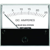Blue Sea 8005 DC Analog Ammeter  234 Face 025 Amperes DC