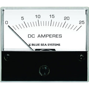 Blue Sea 8005 DC Analog Ammeter  234 Face 025 Amperes DC