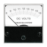 Blue Sea 8028 DC Analog Micro Voltmeter  2 Face 816 Volts DC