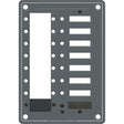 Blue Sea 8087 8 Position DC CSeries Panel  Blank