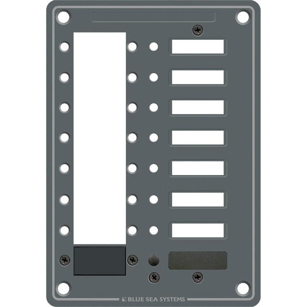 Blue Sea 8087 8 Position DC CSeries Panel  Blank