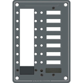 Blue Sea 8087 8 Position DC CSeries Panel  Blank