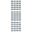 Blue Sea 8217 Grey Small Format Label Kit  60 Labels