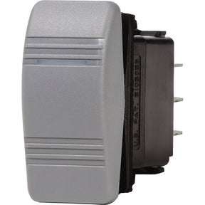 Blue Sea 8230 Water Resistant Contura III Switch  OFFON  Grey