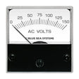 Blue Sea 8244 AC Analog Micro Voltmeter  2 Face 0150 Volts AC