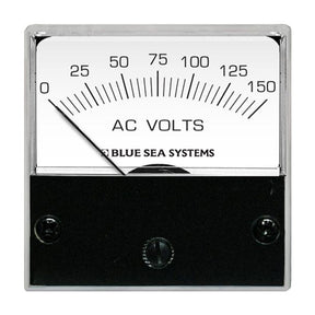 Blue Sea 8244 AC Analog Micro Voltmeter  2 Face 0150 Volts AC