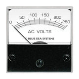 Blue Sea 8245 AC Analog Micro Voltmeter  2 Face 0250 Volts AC