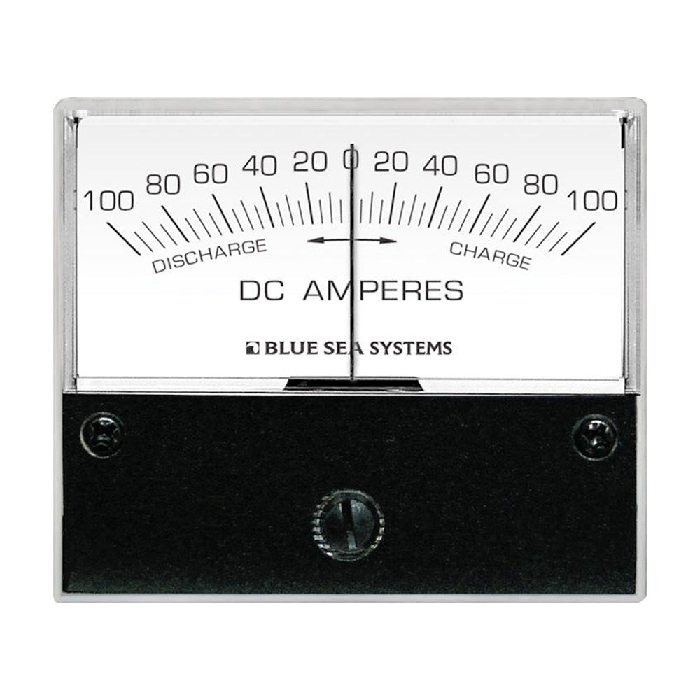 Blue Sea 8253 DC Zero Center Analog Ammeter  234 Face 1000100 Amperes DC