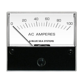 Blue Sea 8258 AC Analog Ammeter  234 Face 0100 Amperes AC