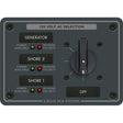 Blue Sea 8366 AC Rotary Switch Panel 30 Ampere 3 Positions  OFF 2 Pole