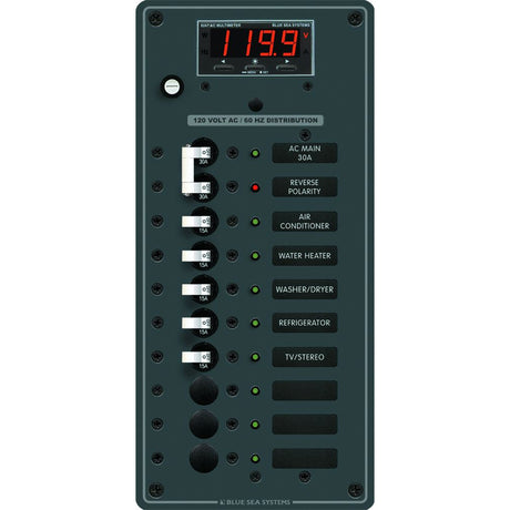 Blue Sea 8406 AC Main  8 Positions