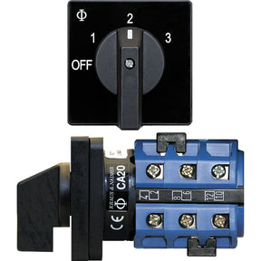 Blue Sea 9010 Switch AV 120VAC 32A OFF 3 Positions