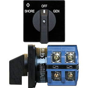 Blue Sea 9011 Switch AV 120VAC 65A OFF 2 Positions