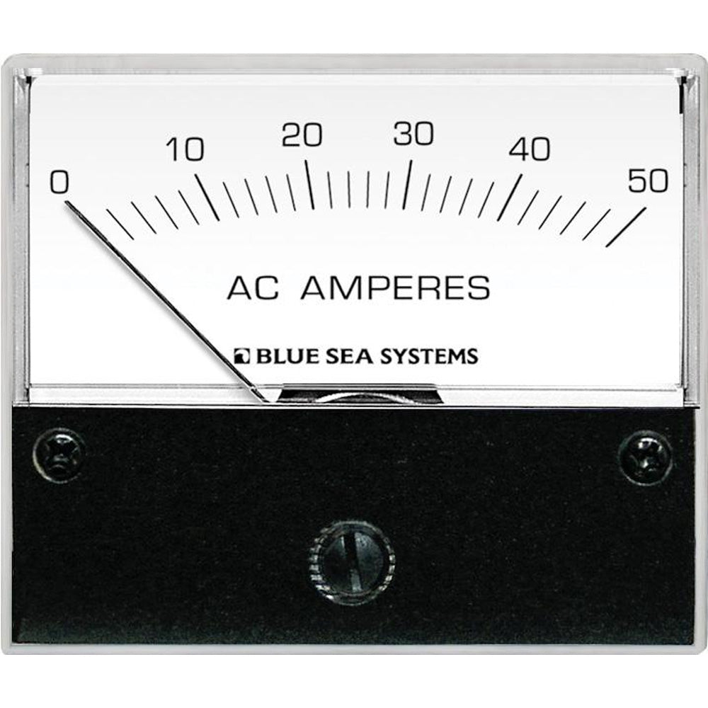Blue Sea 9630 AC Analog Ammeter  050 Amperes AC