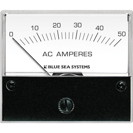 Blue Sea 9630 AC Analog Ammeter  050 Amperes AC