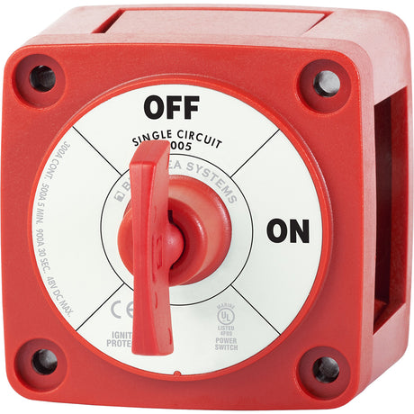 Blue Sea 6005 mSeries Mini Battery Switch Single Circuit ONOFF