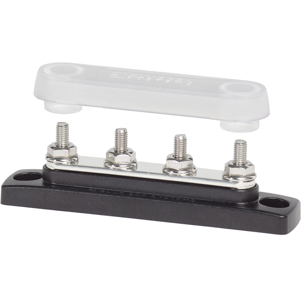 Blue Sea 2315 MiniBus 100 Ampere Common BusBar 4 x 1032 Stud Terminal with Cover