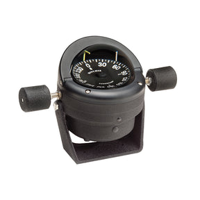 Ritchie HB845 Helmsman Steel Boat Compass  Bracket Mount  Black