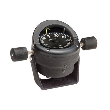Ritchie HB845 Helmsman Steel Boat Compass  Bracket Mount  Black